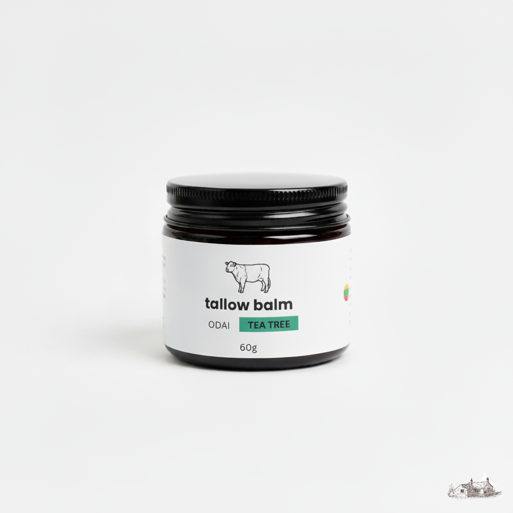 Natūralus Beef Tallow Balzamas (Arbatmedis)