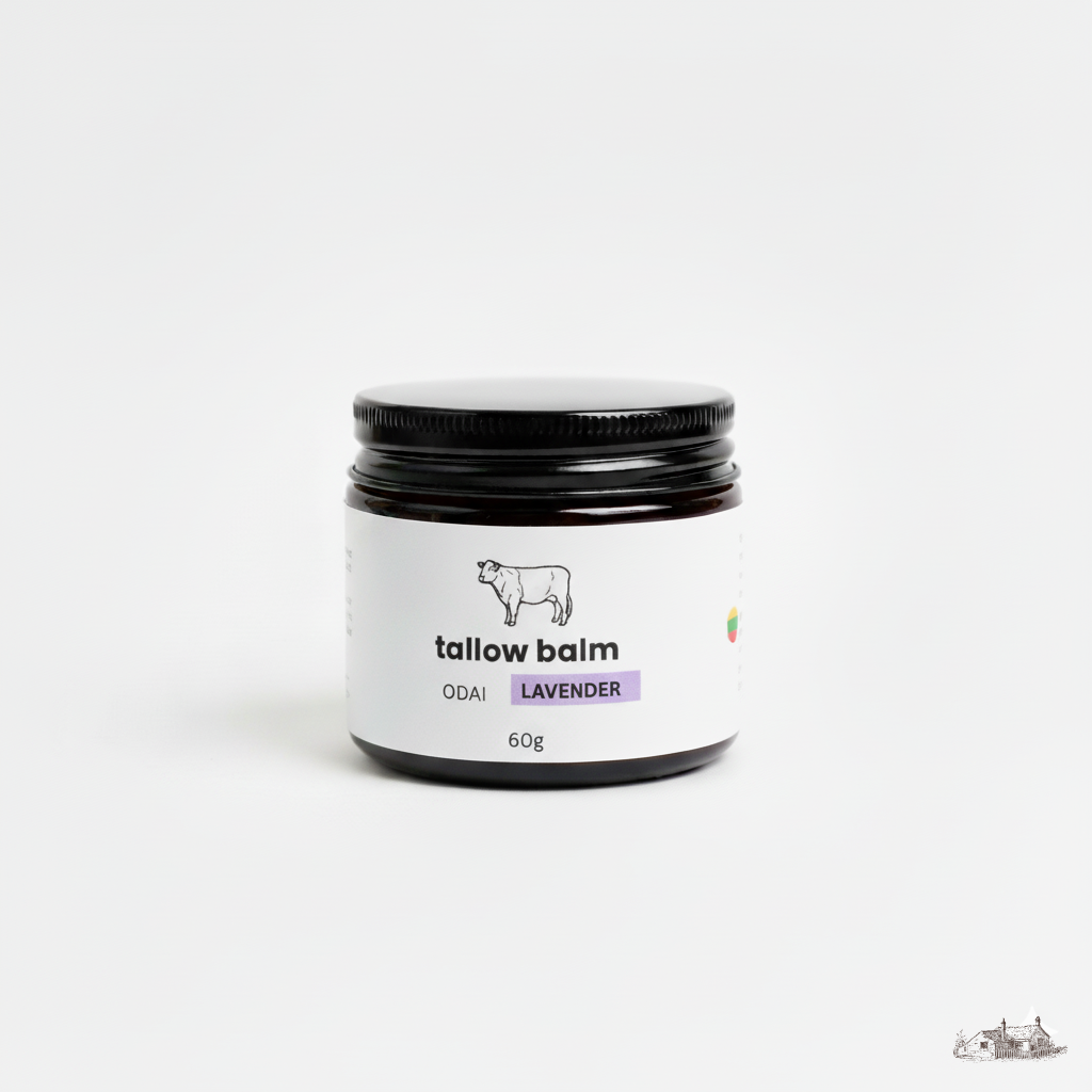 Natūralus Beef Tallow Balzamas (Levandos)